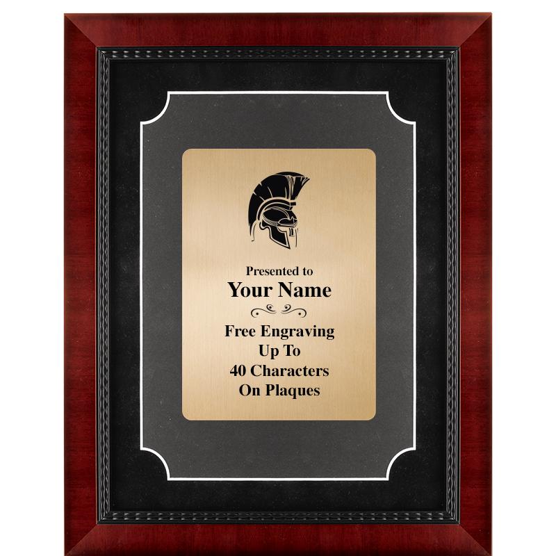 11X14 HEIRLOOM MTL GD PLT PLQ