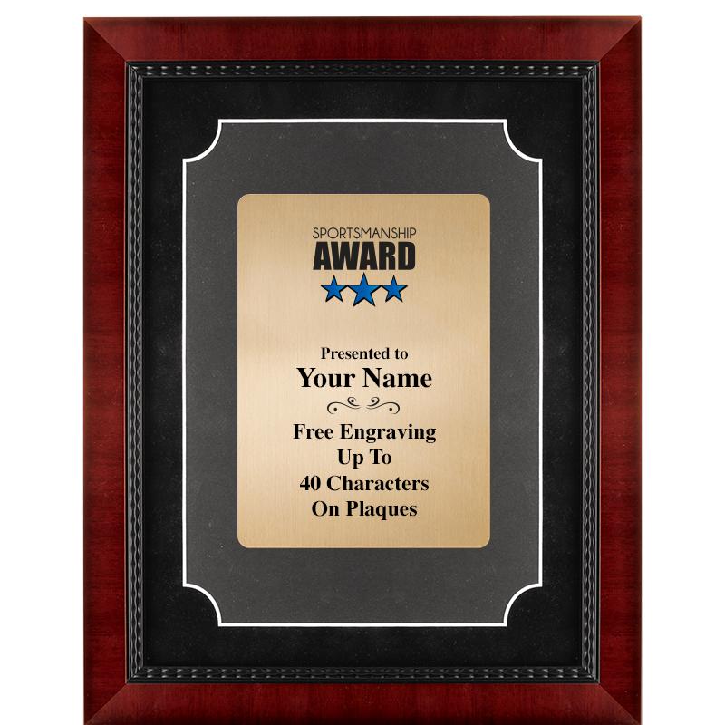 11X14 HEIRLOOM MTL GD PLT PLQ