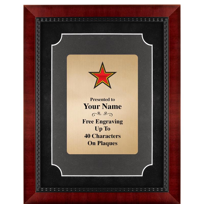 11X14 HEIRLOOM MTL GD PLT PLQ