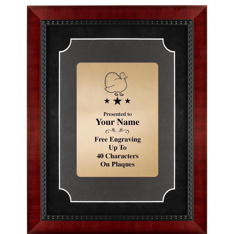 11X14 HEIRLOOM MTL GD PLT PLQ