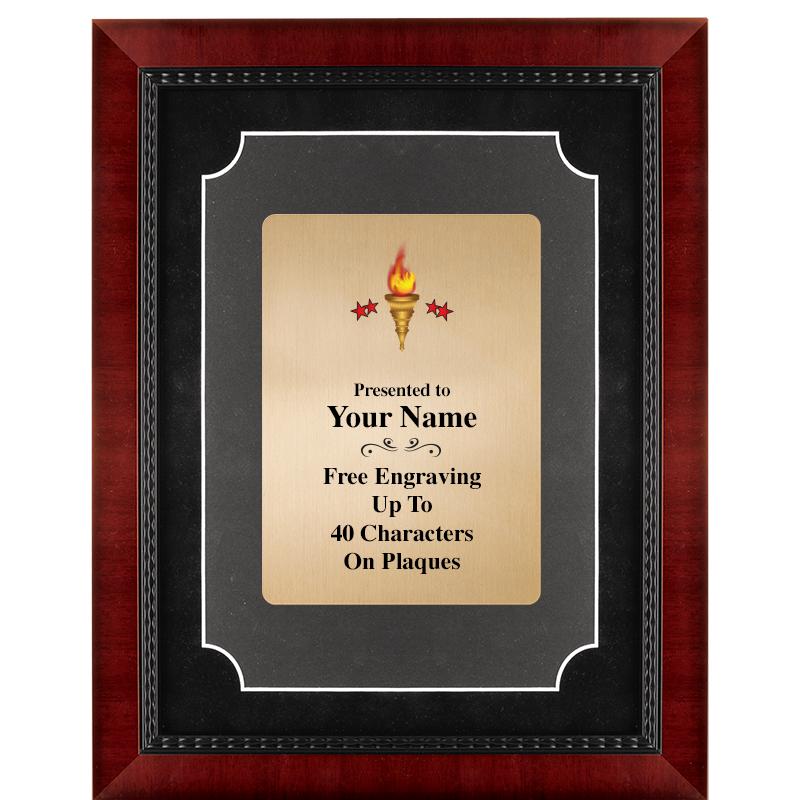 11X14 HEIRLOOM MTL GD PLT PLQ