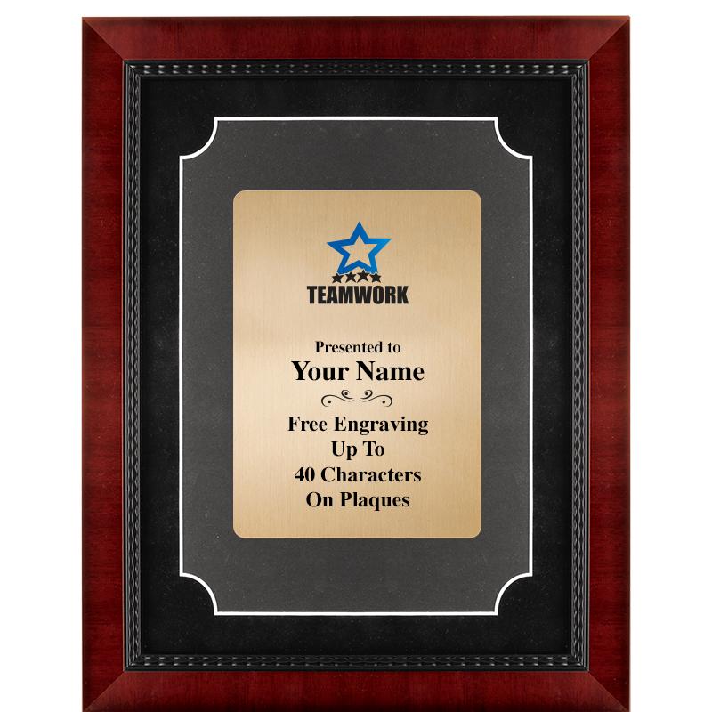 11X14 HEIRLOOM MTL GD PLT PLQ