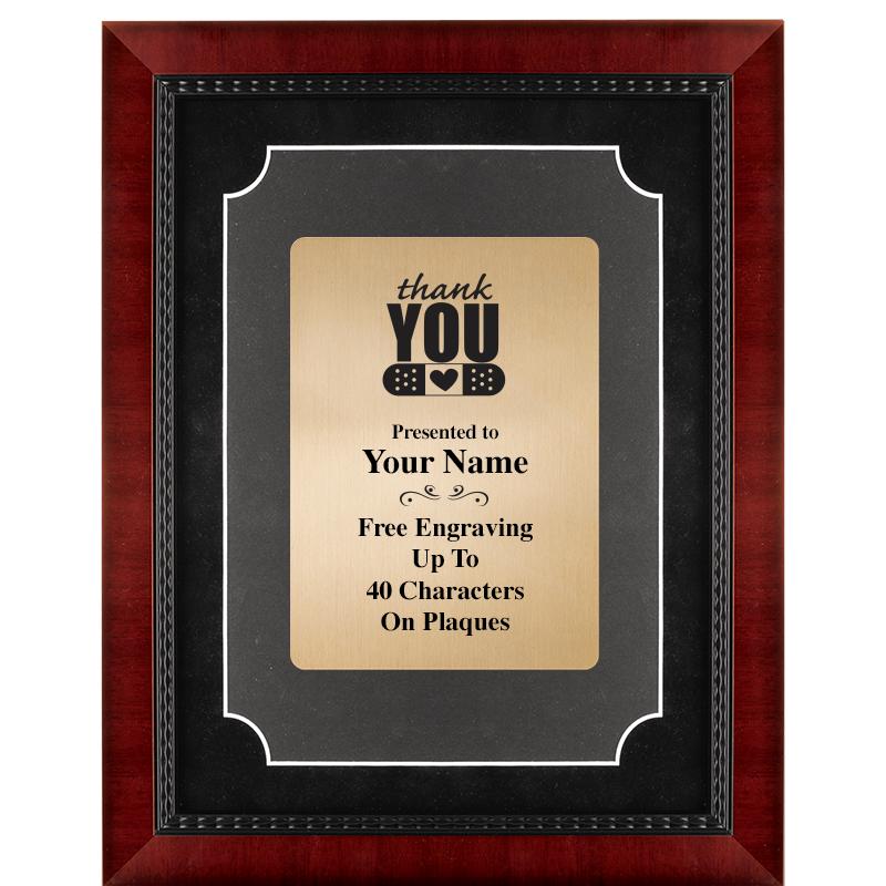 11X14 HEIRLOOM MTL GD PLT PLQ