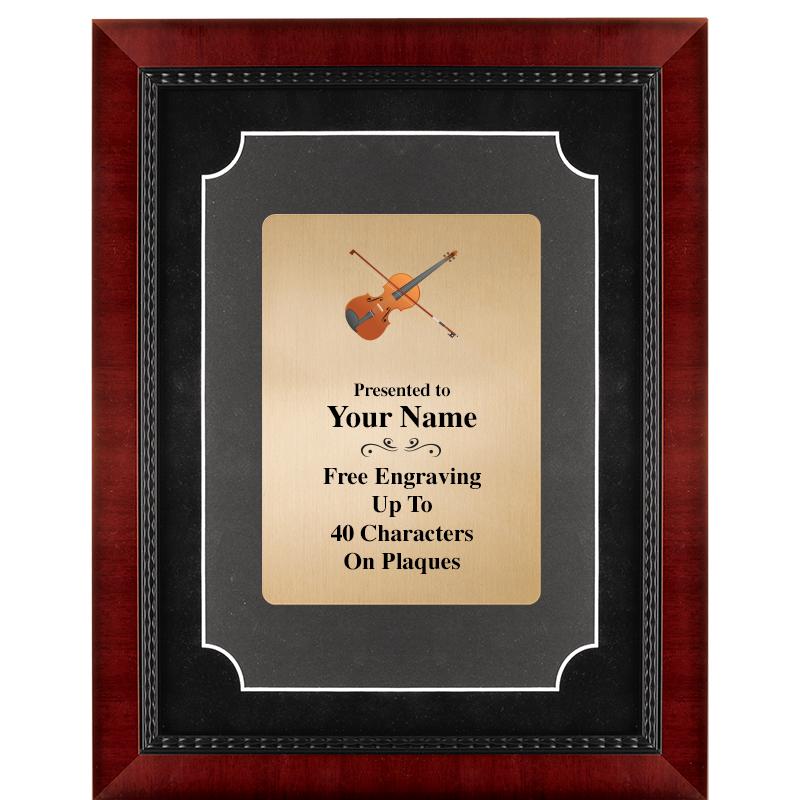 11X14 HEIRLOOM MTL GD PLT PLQ