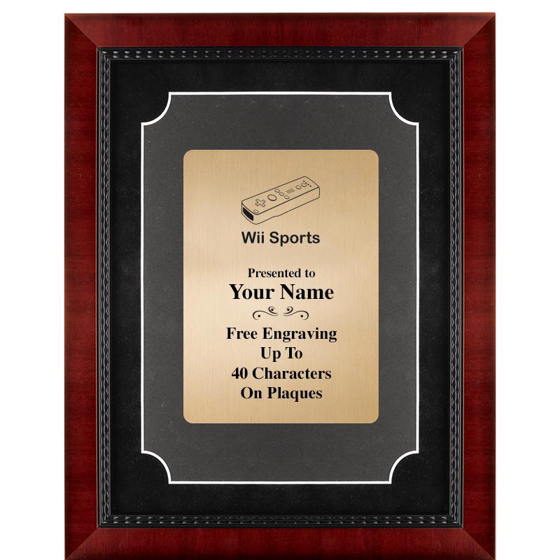 11X14 HEIRLOOM MTL GD PLT PLQ