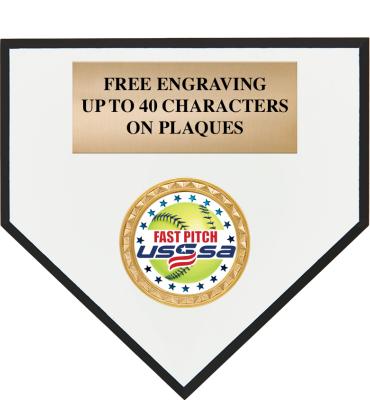USSSA Home Plate Insert Plaques