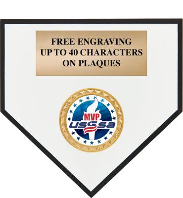 USSSA Home Plate Insert Plaques