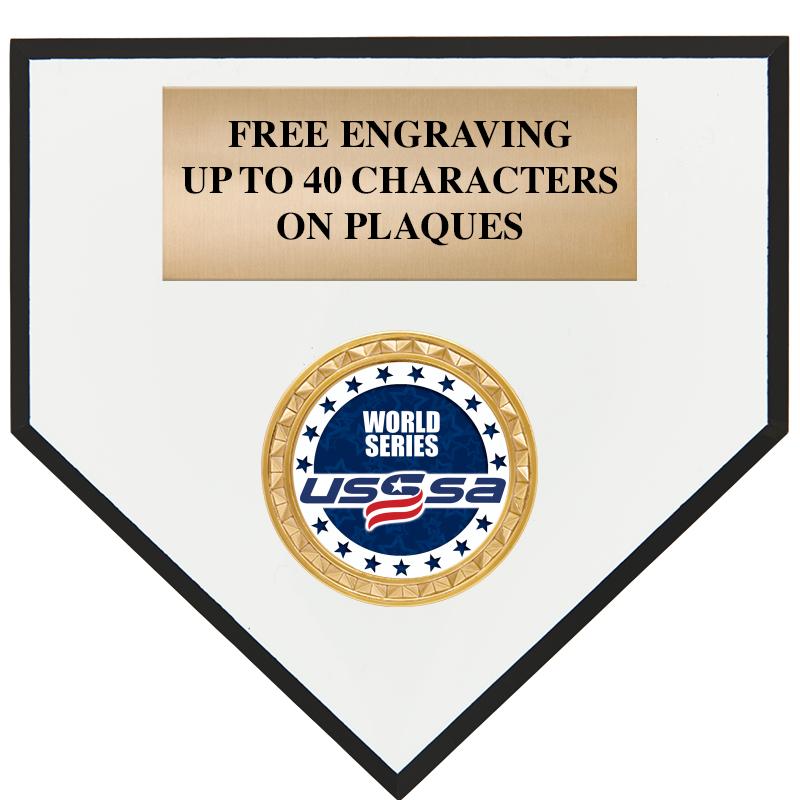 10 X 10 HOME PLATE PLAQUE