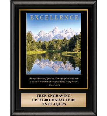 Excellence Inspiration Plaque
