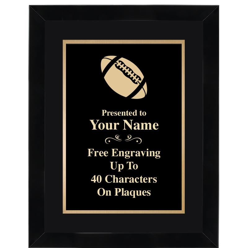 11X14"BLCK WOOD OMEGA FRAME PL