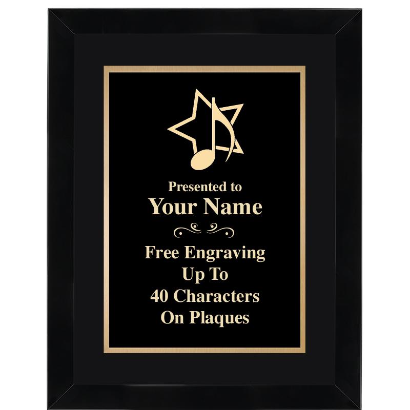 11X14"BLCK WOOD OMEGA FRAME PL