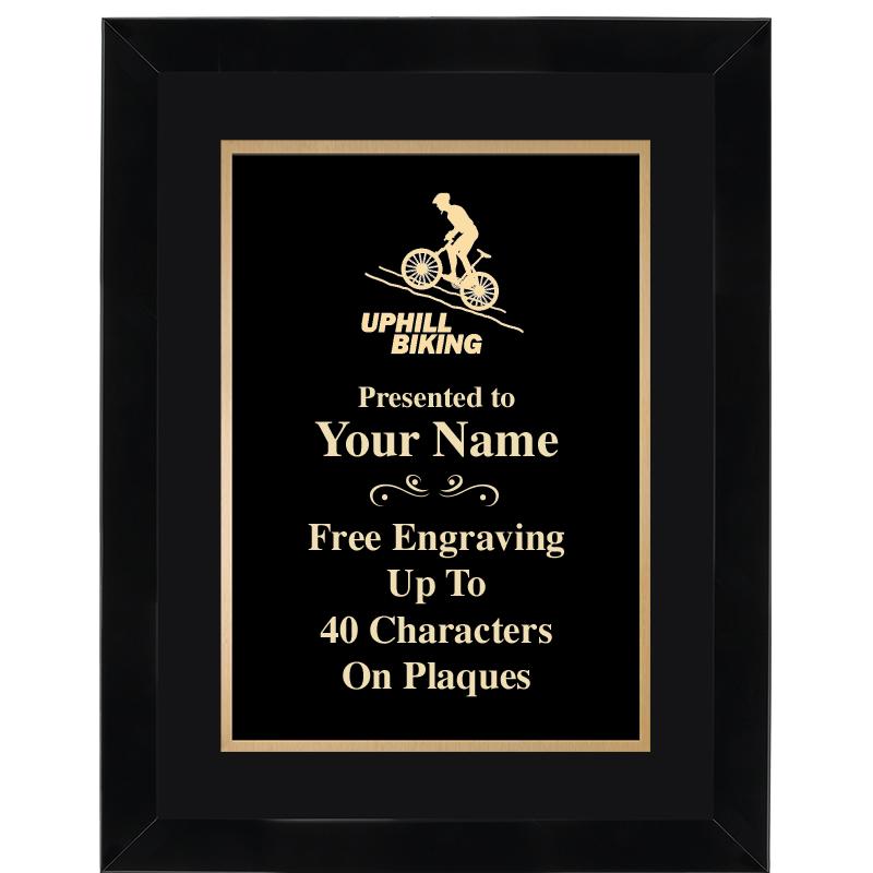 11X14"BLCK WOOD OMEGA FRAME PL