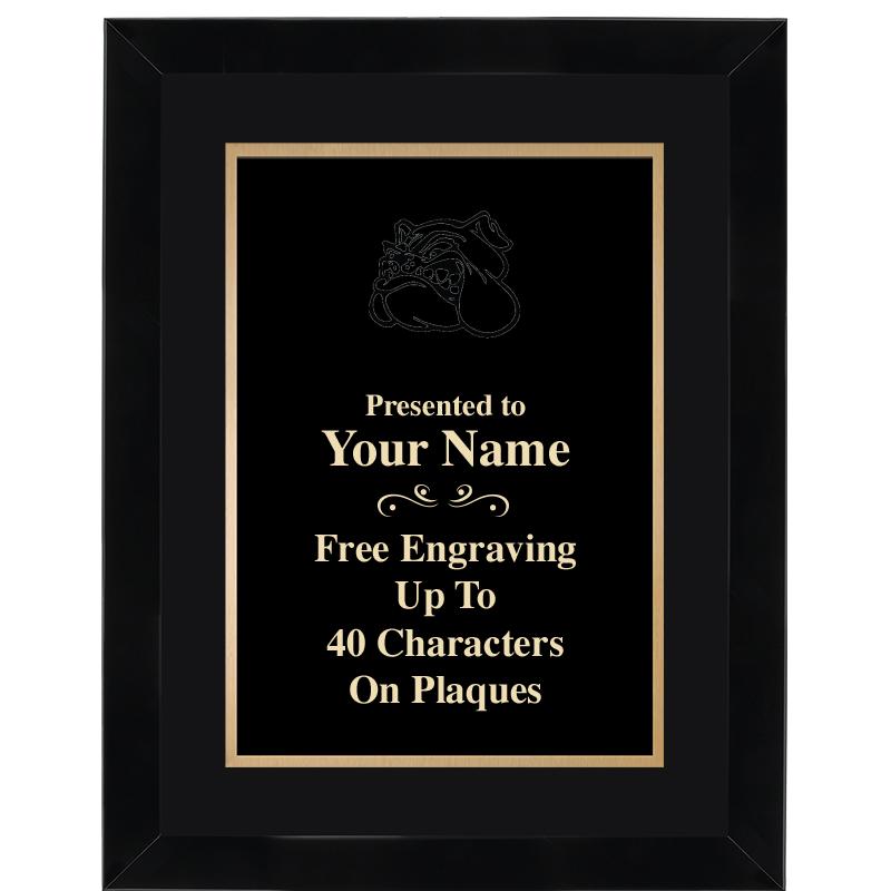 11X14"BLCK WOOD OMEGA FRAME PL