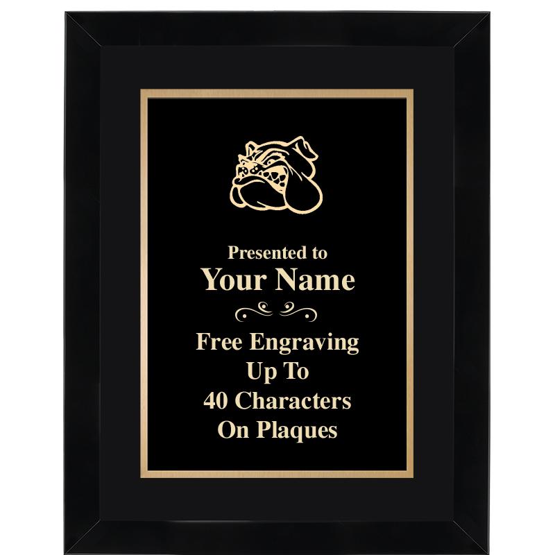 11X14"BLCK WOOD OMEGA FRAME PL