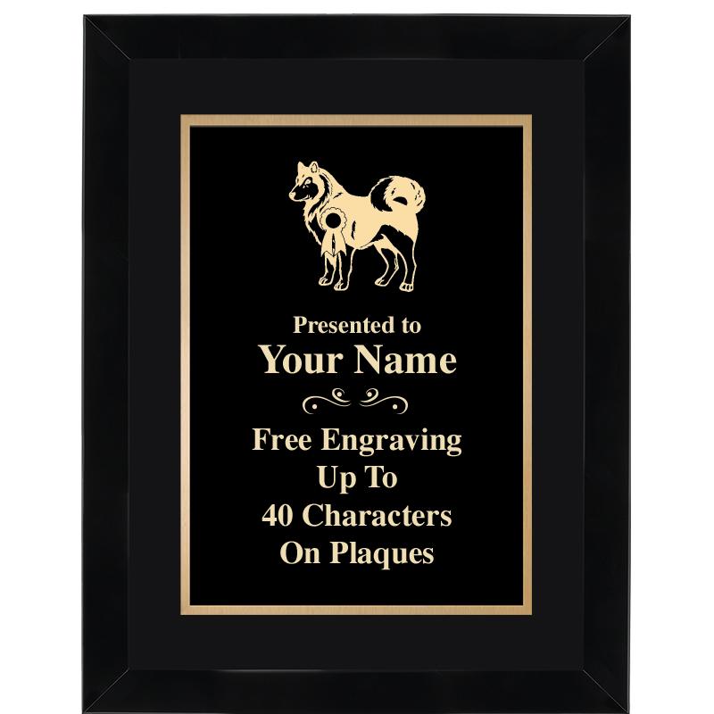 11X14"BLCK WOOD OMEGA FRAME PL