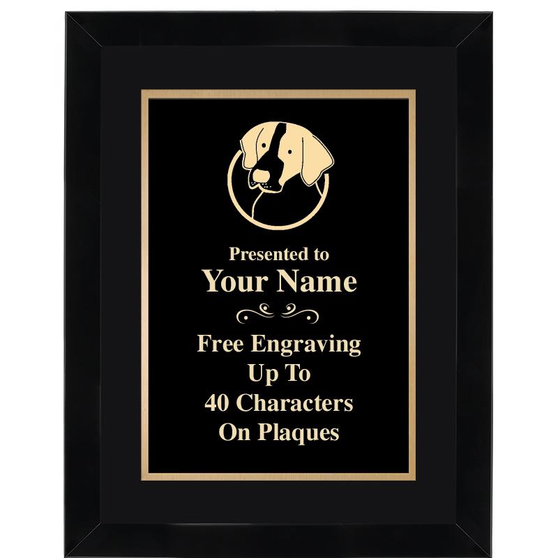 11X14"BLCK WOOD OMEGA FRAME PL