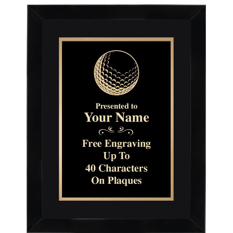 11X14"BLCK WOOD OMEGA FRAME PL