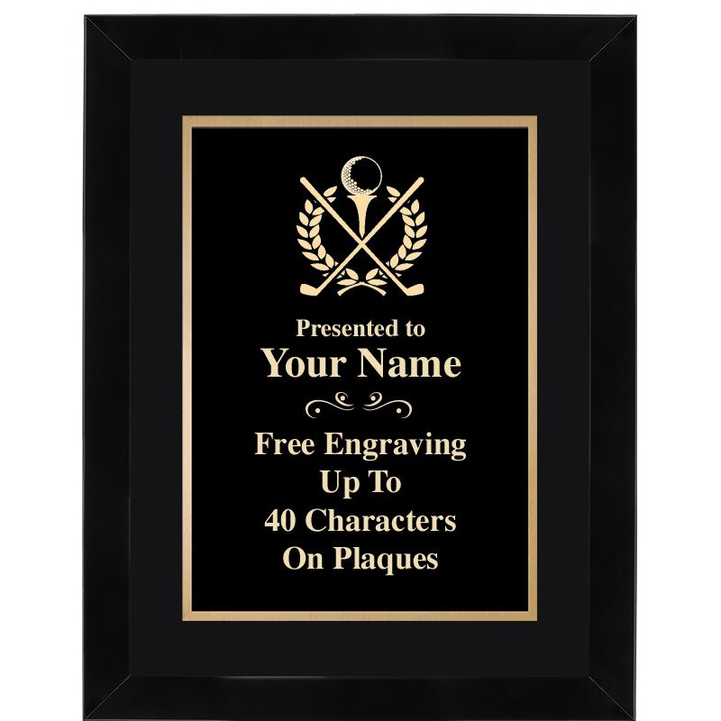 11X14"BLCK WOOD OMEGA FRAME PL