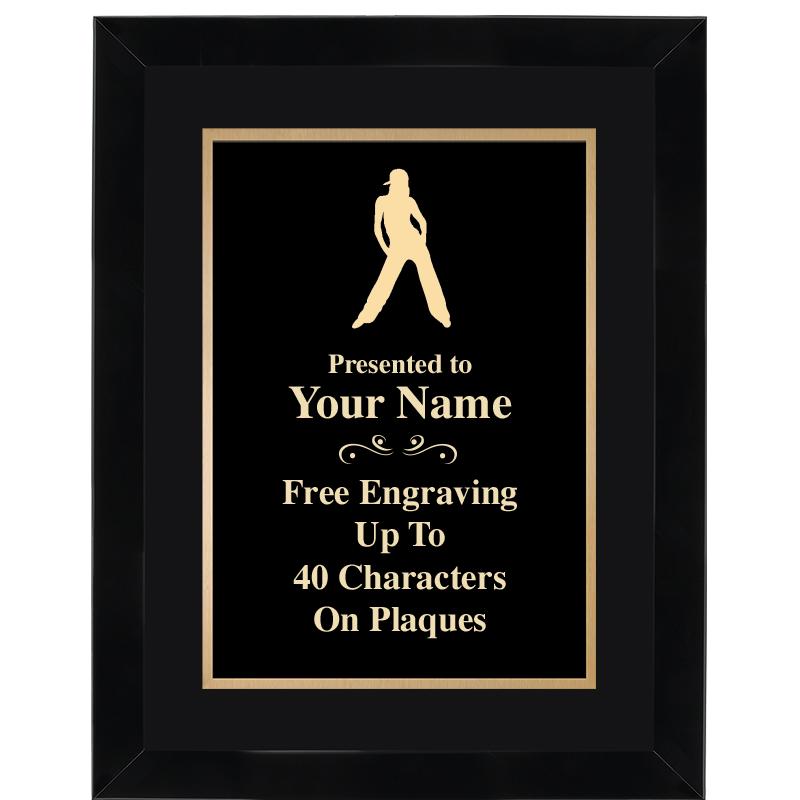 11X14"BLCK WOOD OMEGA FRAME PL