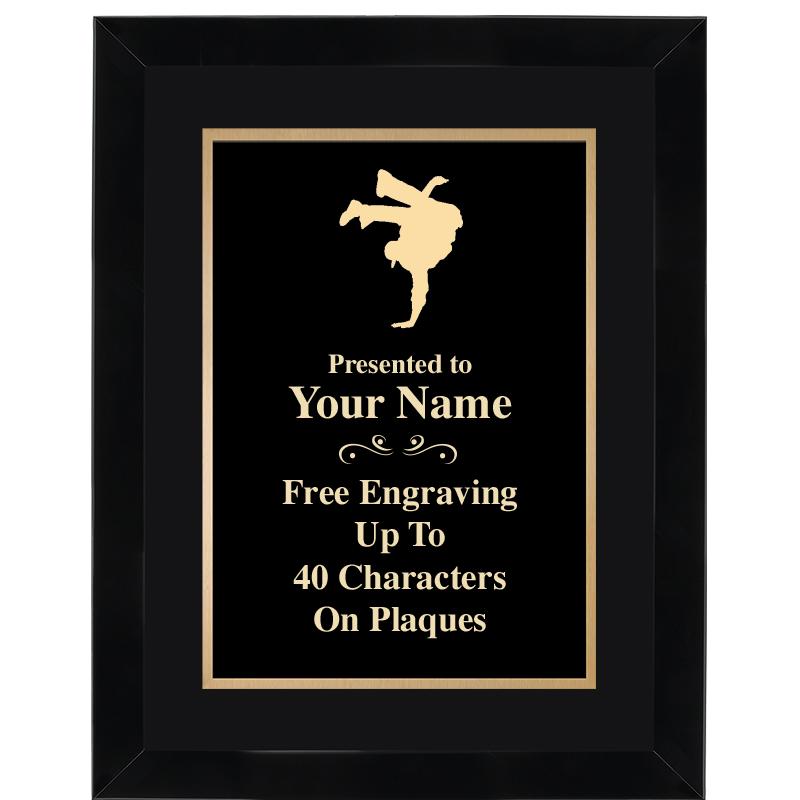 11X14"BLCK WOOD OMEGA FRAME PL