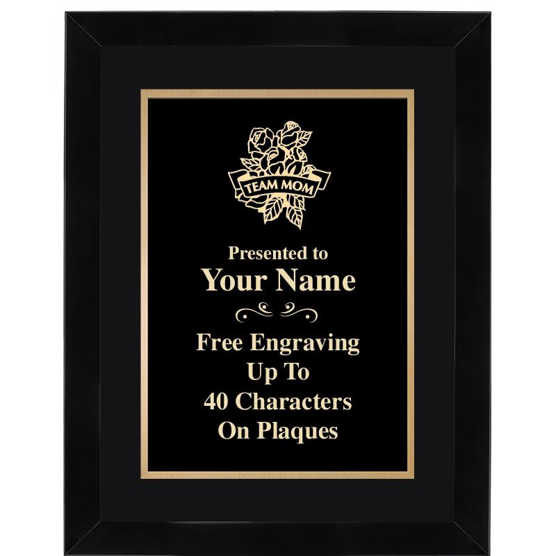 11X14"BLCK WOOD OMEGA FRAME PL