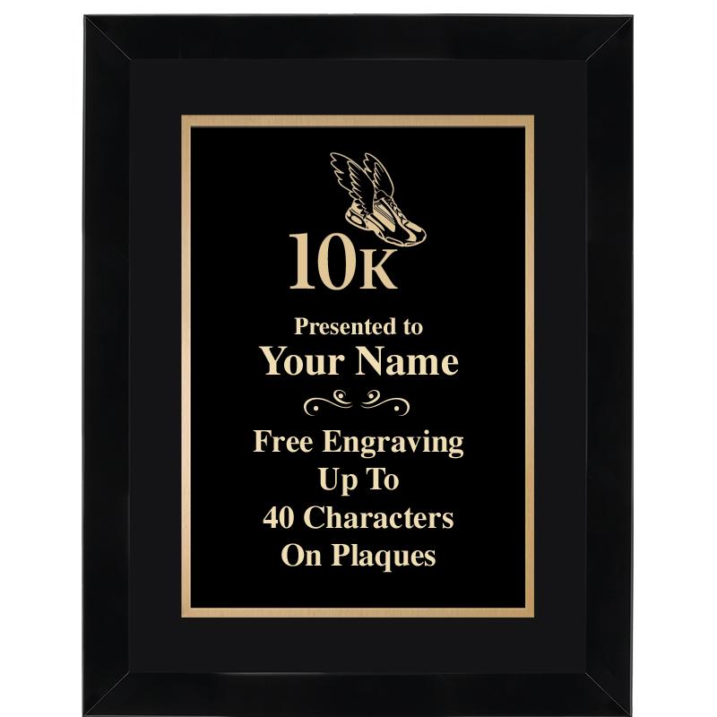 11X14"BLCK WOOD OMEGA FRAME PL