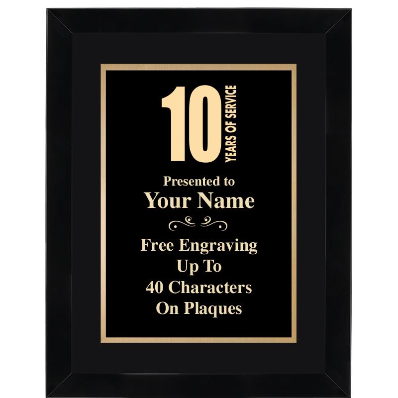 11X14"BLCK WOOD OMEGA FRAME PL