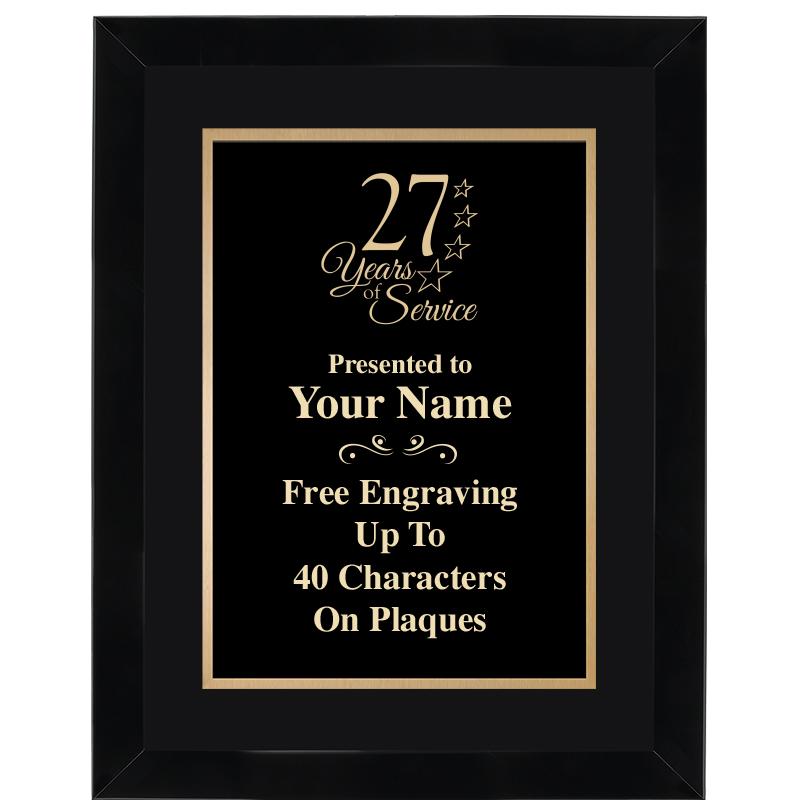 11X14"BLCK WOOD OMEGA FRAME PL