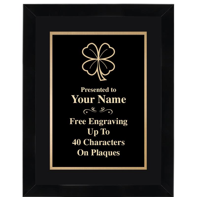 11X14"BLCK WOOD OMEGA FRAME PL