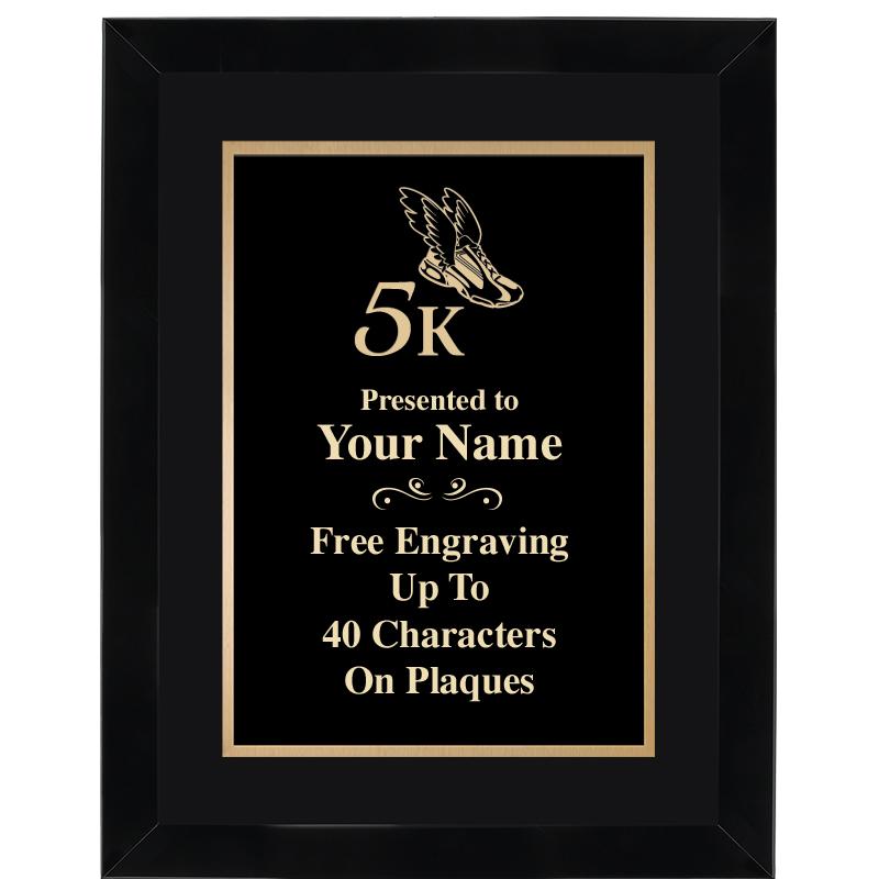 11X14"BLCK WOOD OMEGA FRAME PL