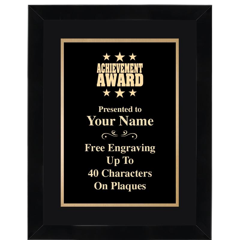 11X14"BLCK WOOD OMEGA FRAME PL