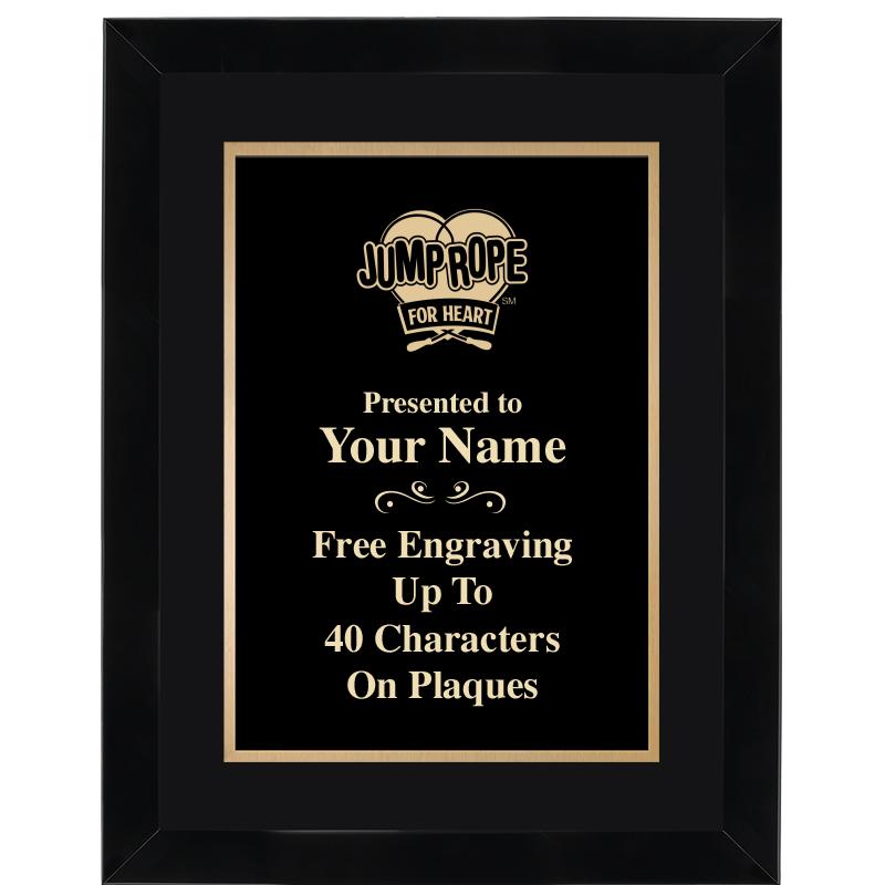 11X14"BLCK WOOD OMEGA FRAME PL