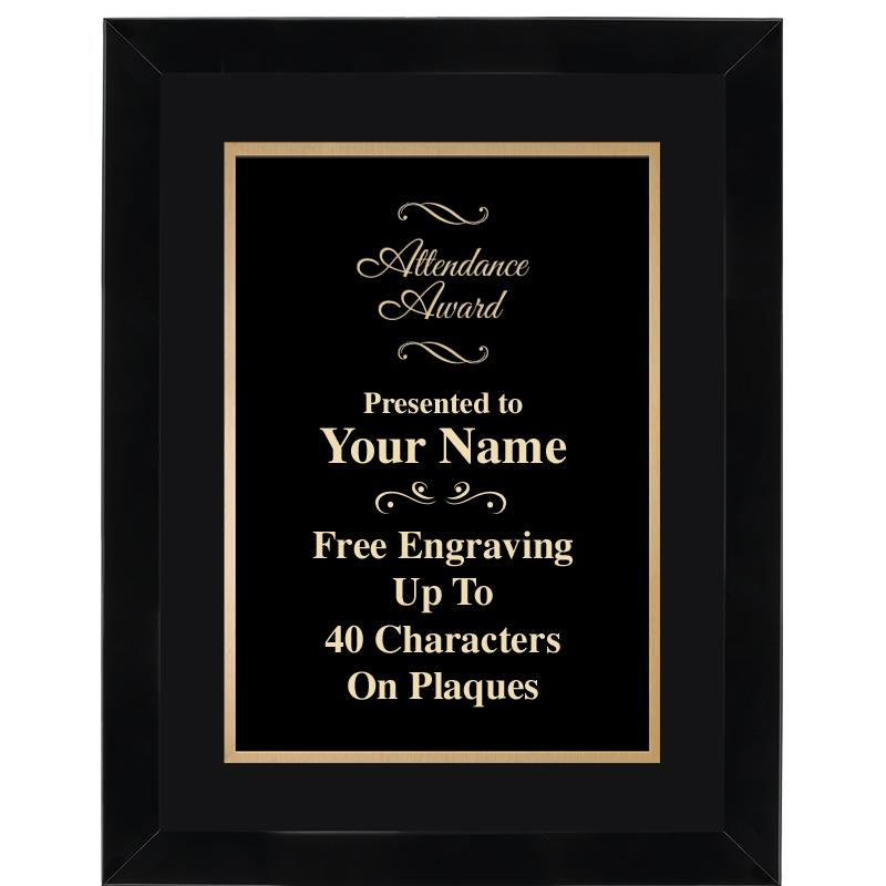 11X14"BLCK WOOD OMEGA FRAME PL