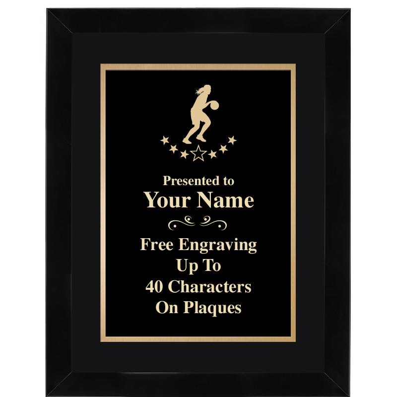 11X14"BLCK WOOD OMEGA FRAME PL