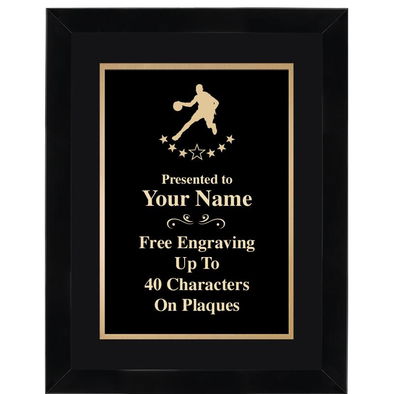 11X14"BLCK WOOD OMEGA FRAME PL