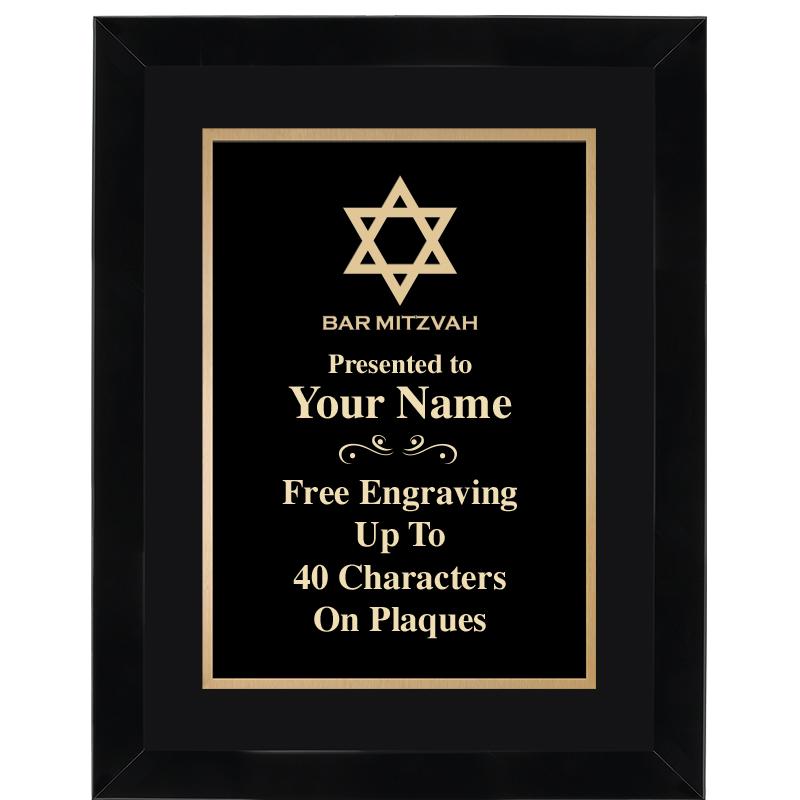 11X14"BLCK WOOD OMEGA FRAME PL