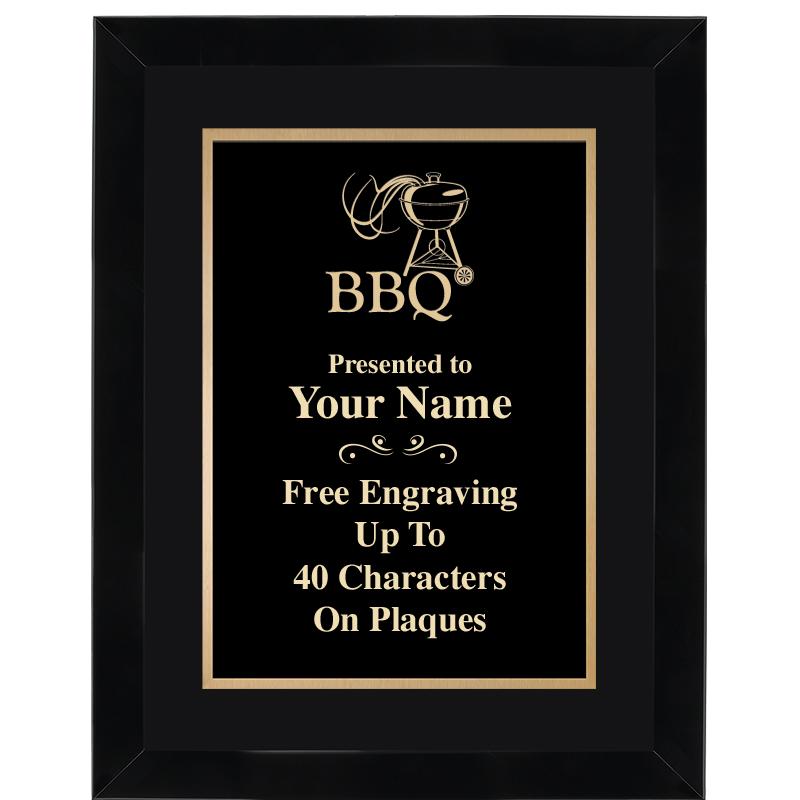 11X14"BLCK WOOD OMEGA FRAME PL