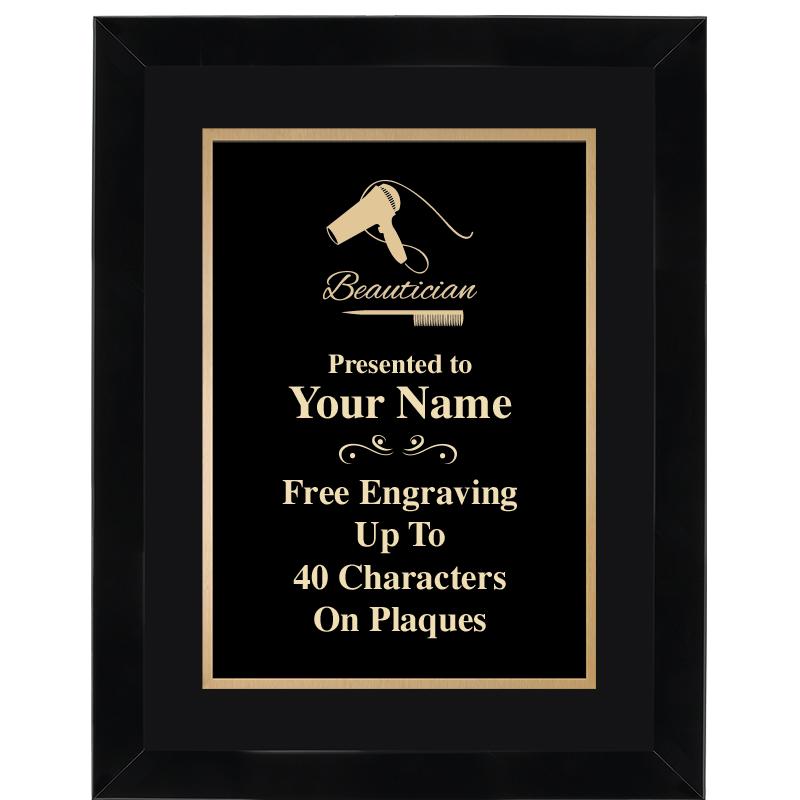 11X14"BLCK WOOD OMEGA FRAME PL