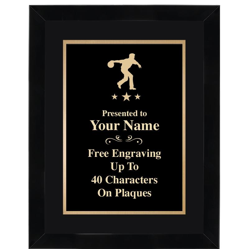 11X14"BLCK WOOD OMEGA FRAME PL