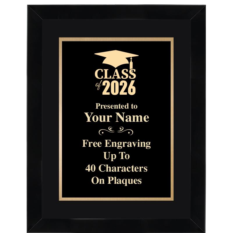 11X14"BLCK WOOD OMEGA FRAME PL