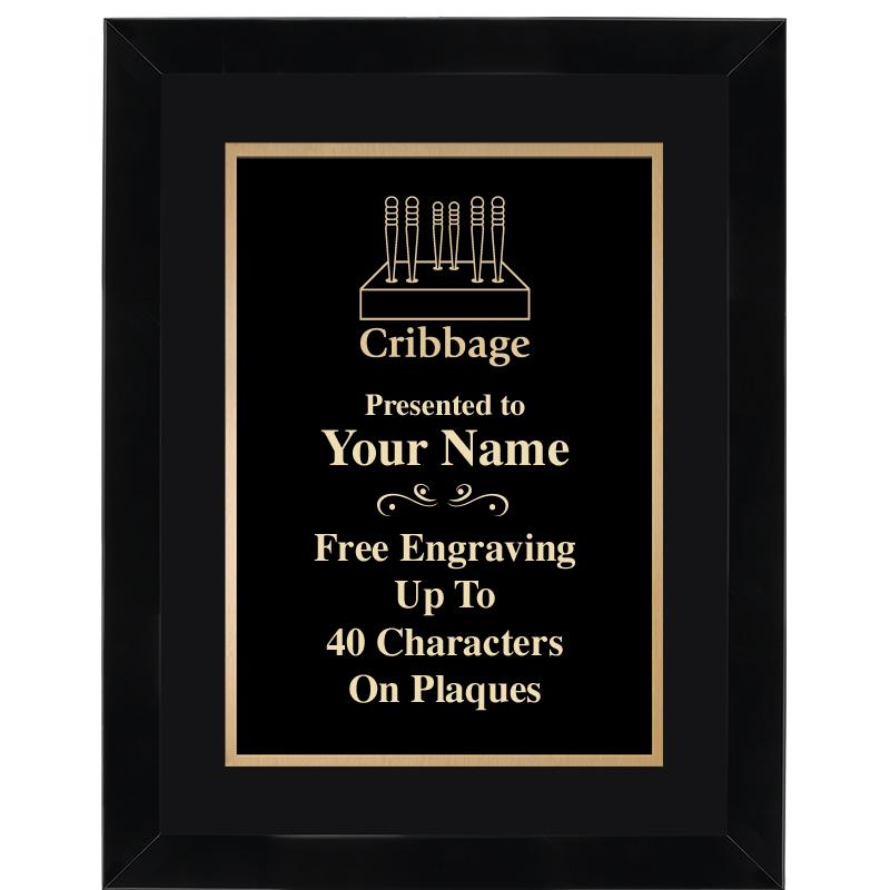 11X14"BLCK WOOD OMEGA FRAME PL