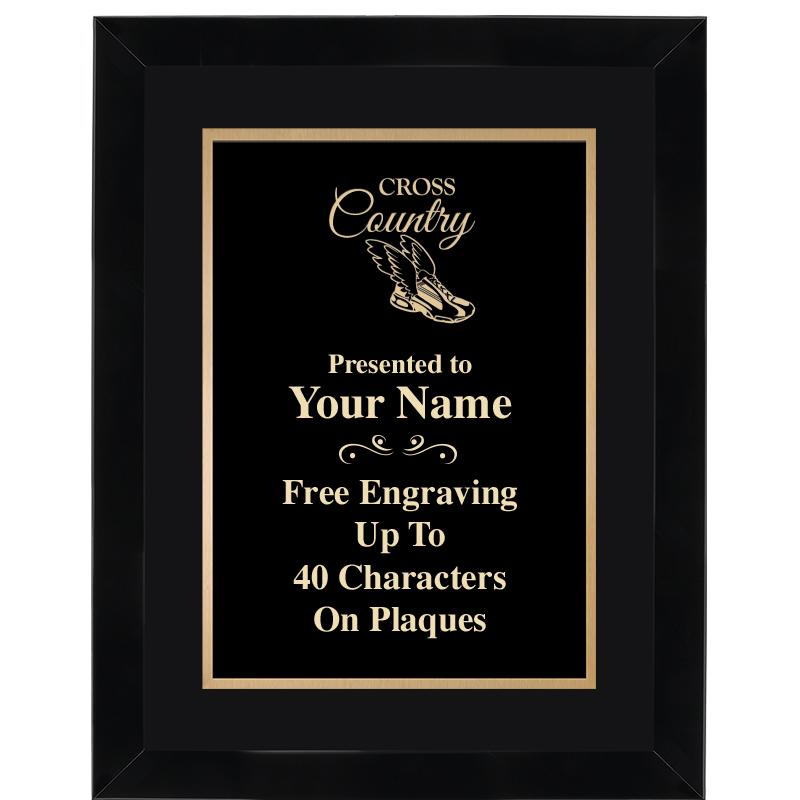 11X14"BLCK WOOD OMEGA FRAME PL