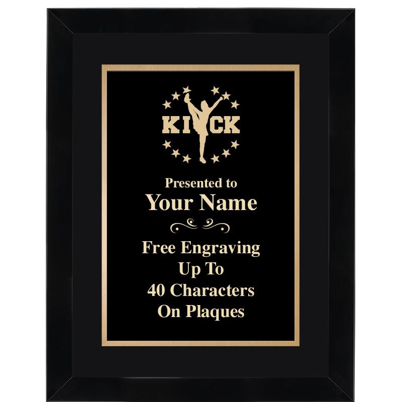 11X14"BLCK WOOD OMEGA FRAME PL