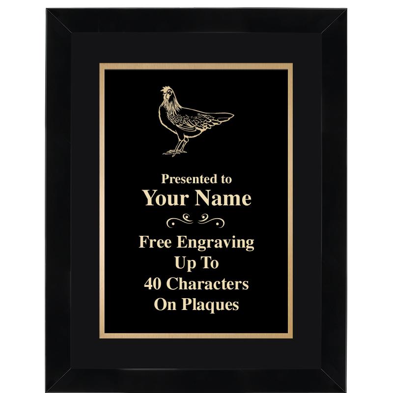 11X14"BLCK WOOD OMEGA FRAME PL