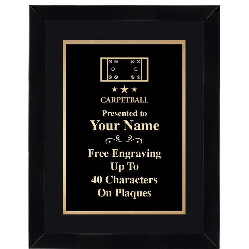 11X14"BLCK WOOD OMEGA FRAME PL