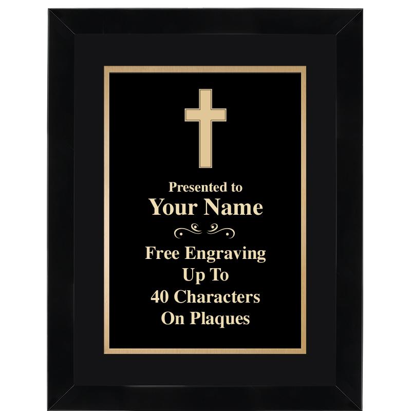 11X14"BLCK WOOD OMEGA FRAME PL