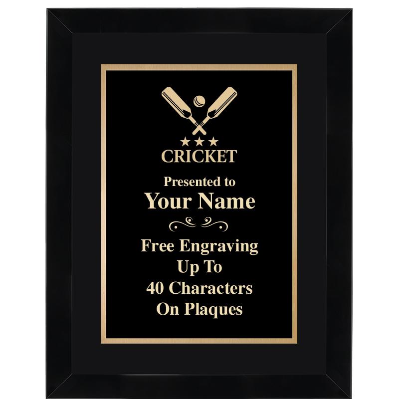 11X14"BLCK WOOD OMEGA FRAME PL