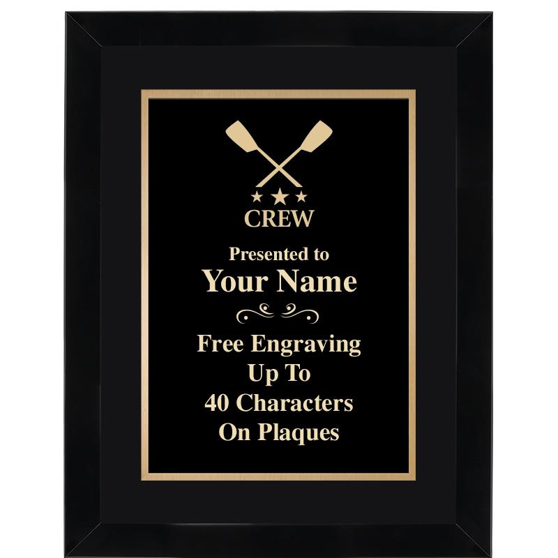 11X14"BLCK WOOD OMEGA FRAME PL