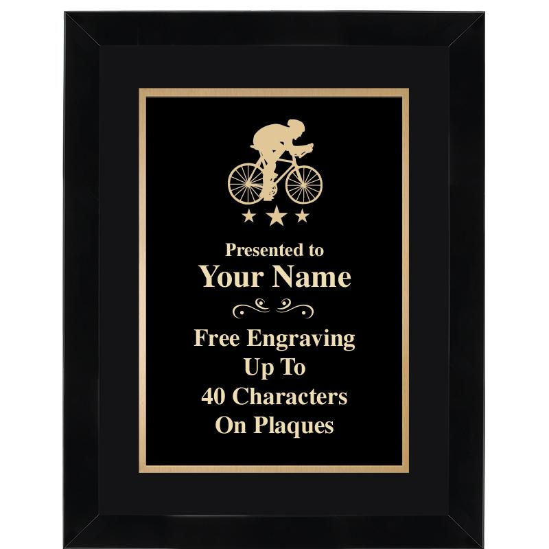 11X14"BLCK WOOD OMEGA FRAME PL