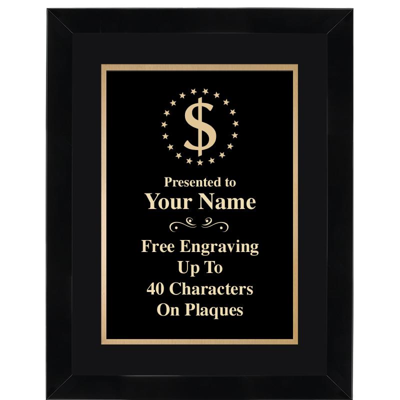 11X14"BLCK WOOD OMEGA FRAME PL